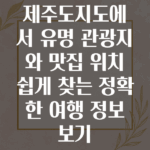 제주도지도